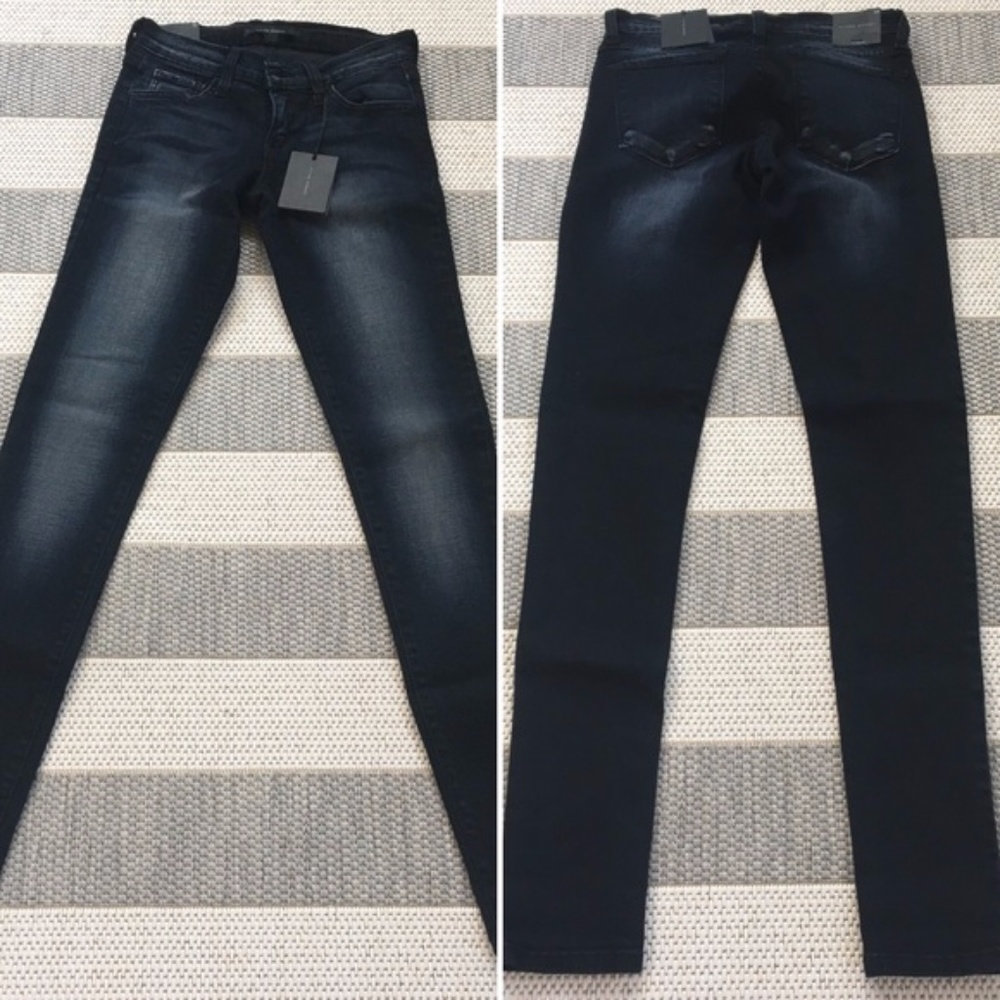 NWT Deep Dark Fade Skinny Jeans Size 26 - Picture 6 of 6